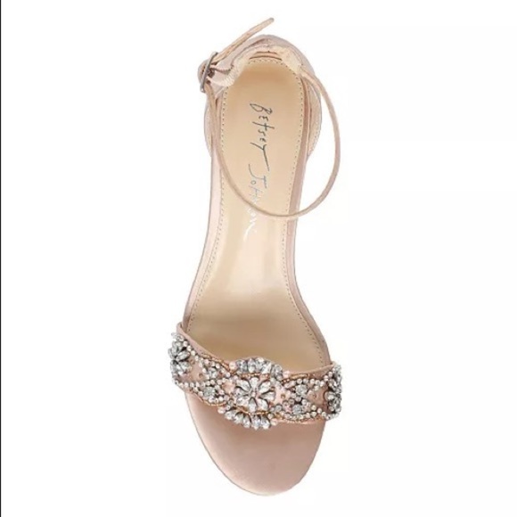 Betsey Johnson Mel Block Heel Dress Sandals - Picture 4 of 10